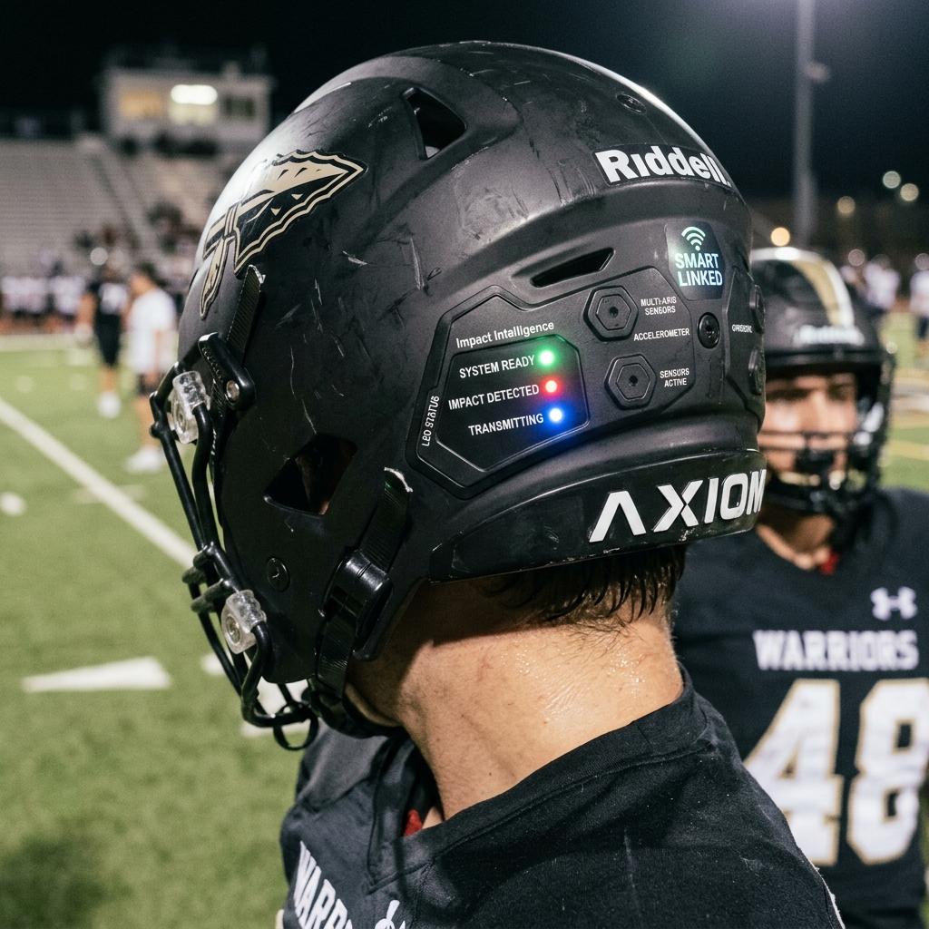 Smart Football Helmet Concussion Detection Explained